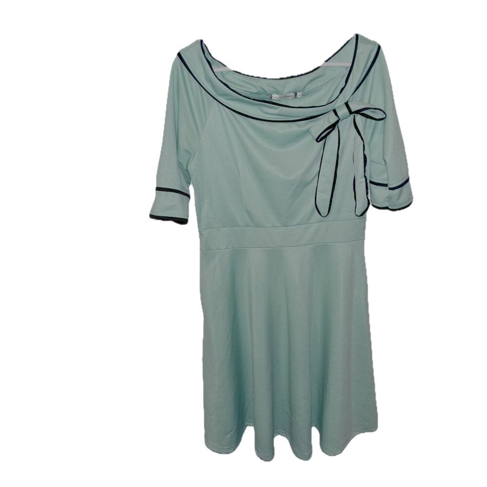 Retro Style Mint Dress
